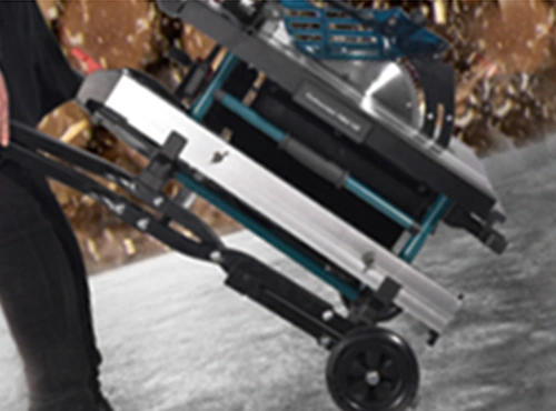 Складная подставка на колесиках, удобна для переноски аппарата.